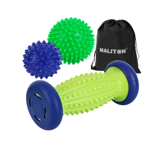 Spiky / massage ball set (foot release)